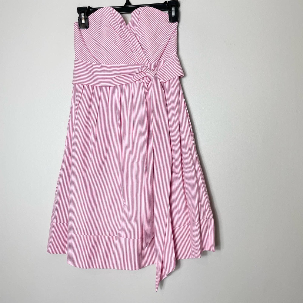 Southern Frock Pink Striped Dress